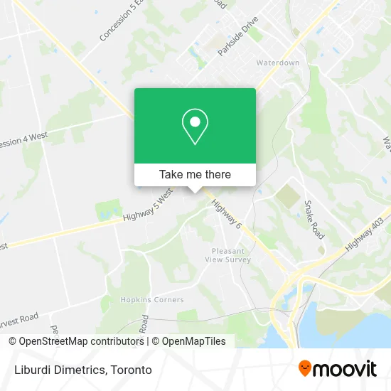 Liburdi Dimetrics map