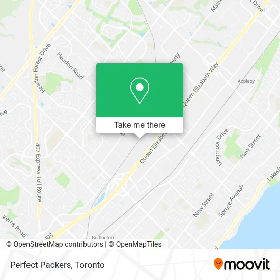 Perfect Packers map