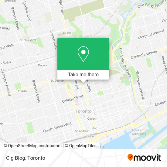 Clg Blog map