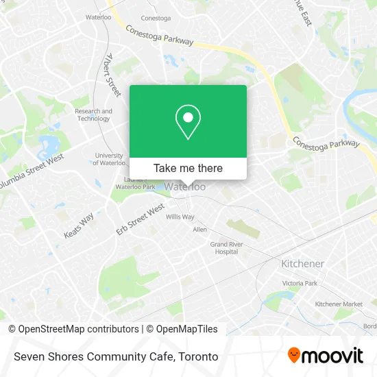 Seven Shores Community Cafe map