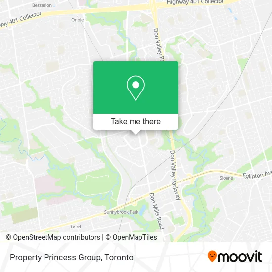 Property Princess Group map