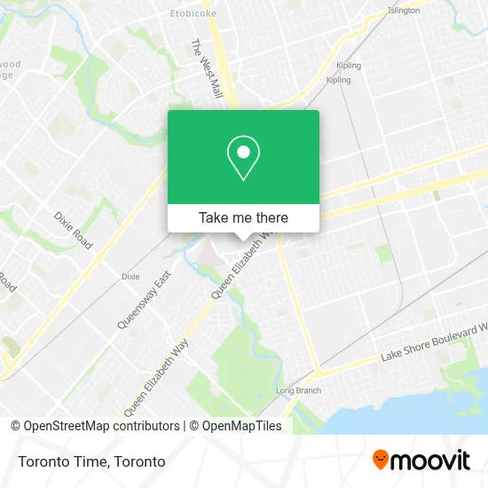Toronto Time map