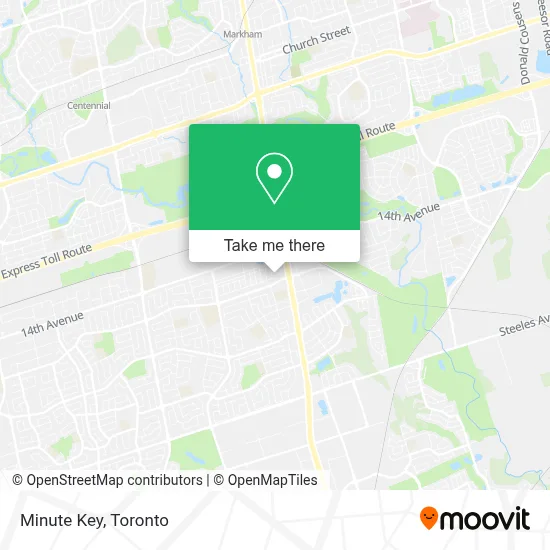 Minute Key map