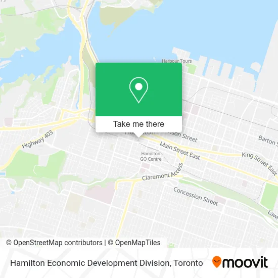 Hamilton Economic Development Division plan