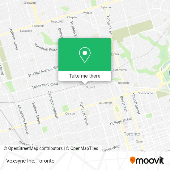Voxsync Inc map