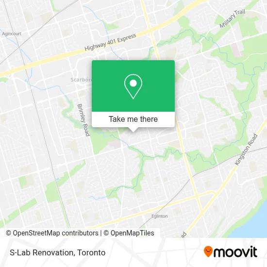 S-Lab Renovation map