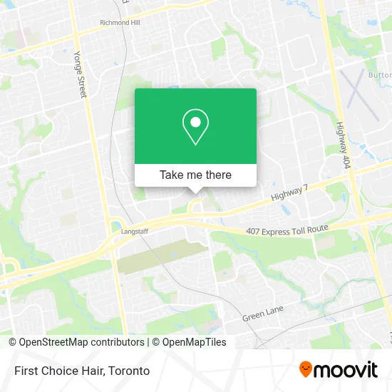 First Choice Hair map