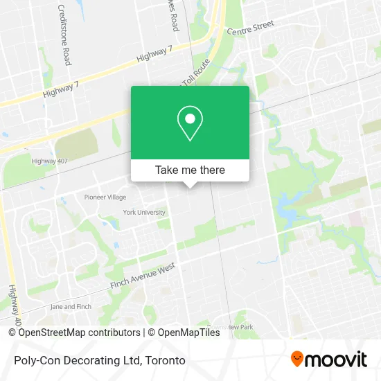 Poly-Con Decorating Ltd map