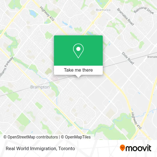 Real World Immigration map