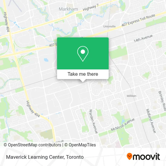 Maverick Learning Center map