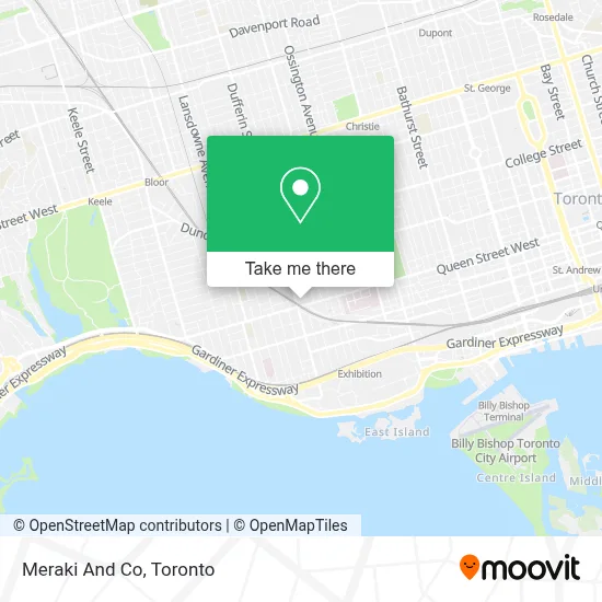 Meraki And Co map