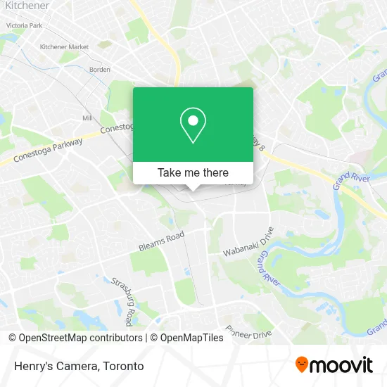 Henry's Camera map