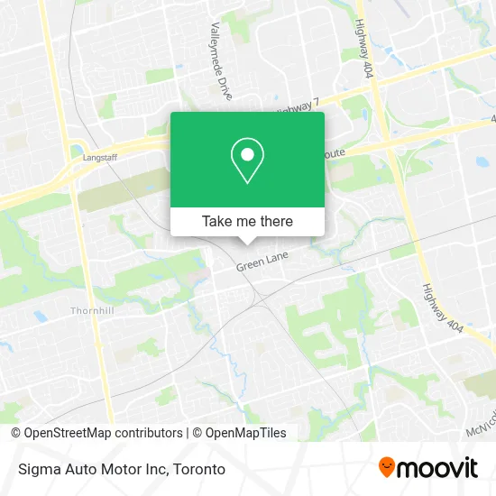 Sigma Auto Motor Inc map