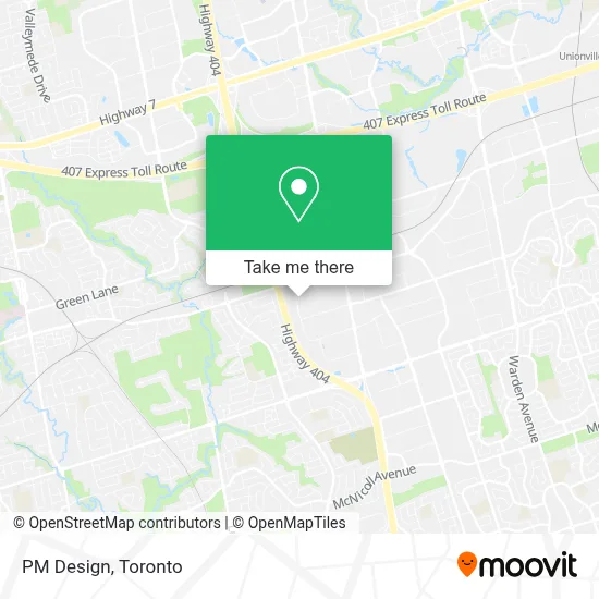 PM Design map