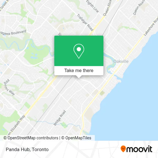 Panda Hub map
