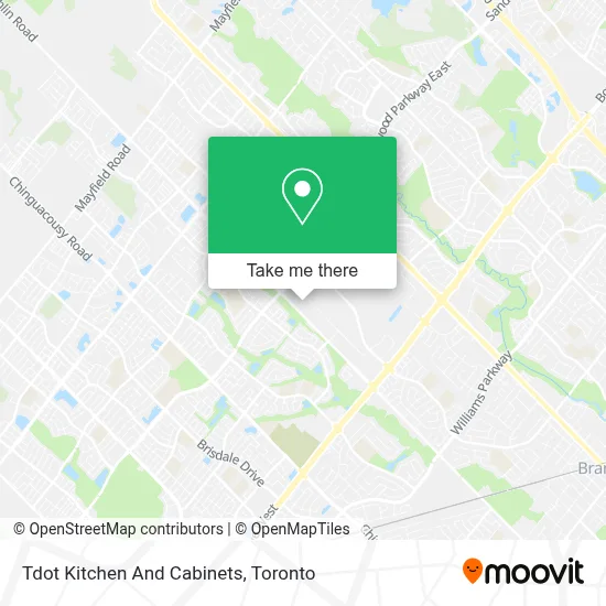 Tdot Kitchen And Cabinets map