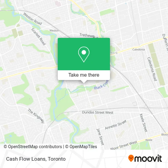 Cash Flow Loans map