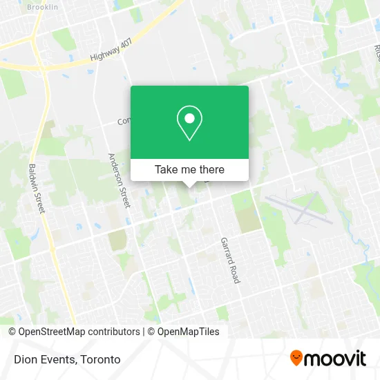 Dion Events map