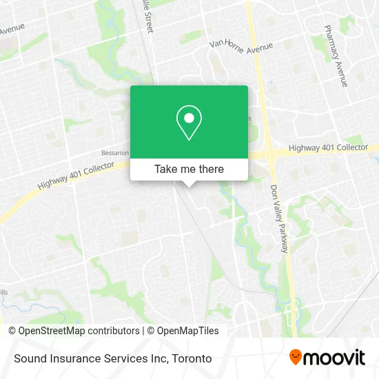 Sound Insurance Services Inc map