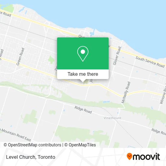 Level Church map