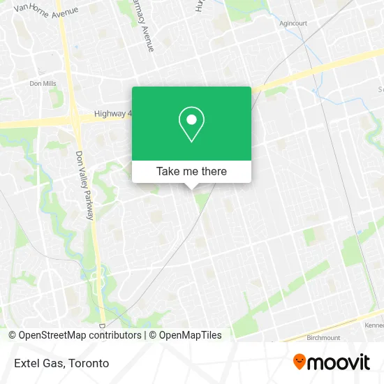 Extel Gas map