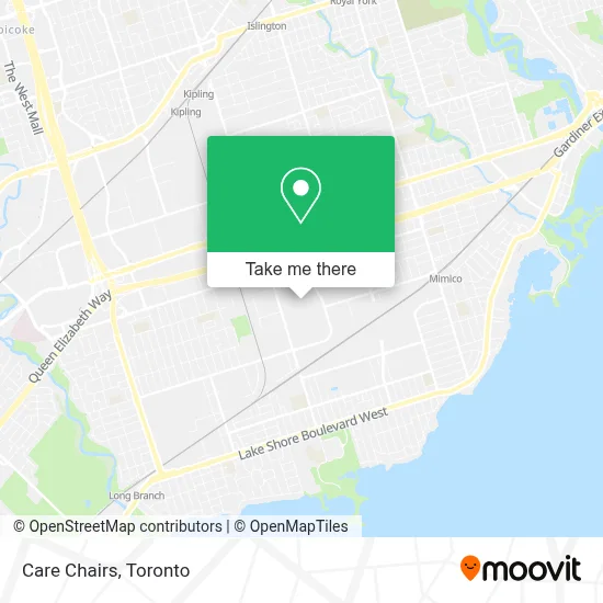 Care Chairs map