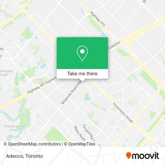 Adecco map