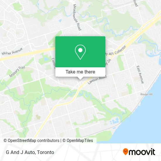 G And J Auto map