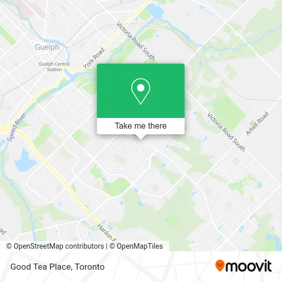 Good Tea Place map