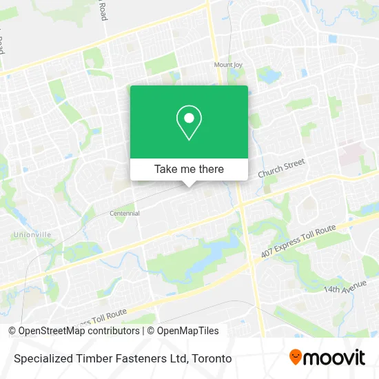 Specialized Timber Fasteners Ltd map