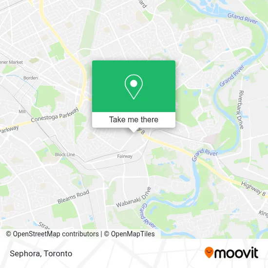 Sephora map