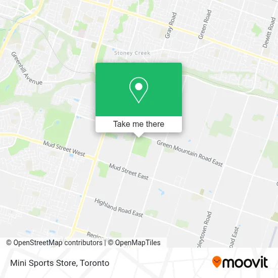 Mini Sports Store map