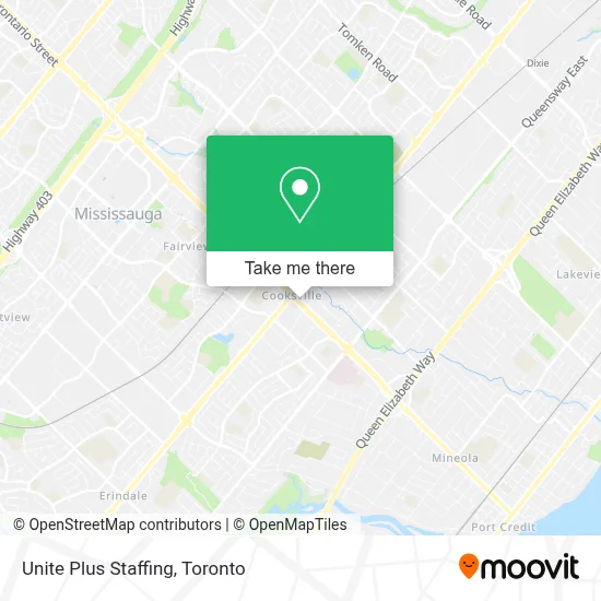 Unite Plus Staffing map