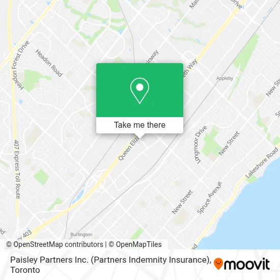 Paisley Partners Inc. (Partners Indemnity Insurance) map