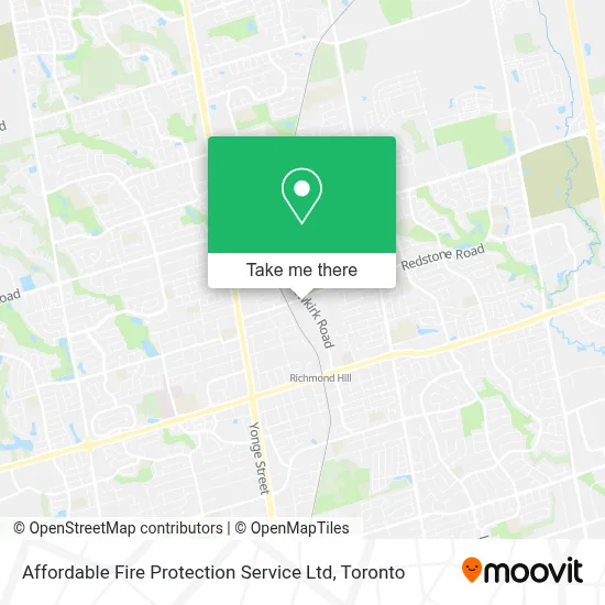 Affordable Fire Protection Service Ltd map