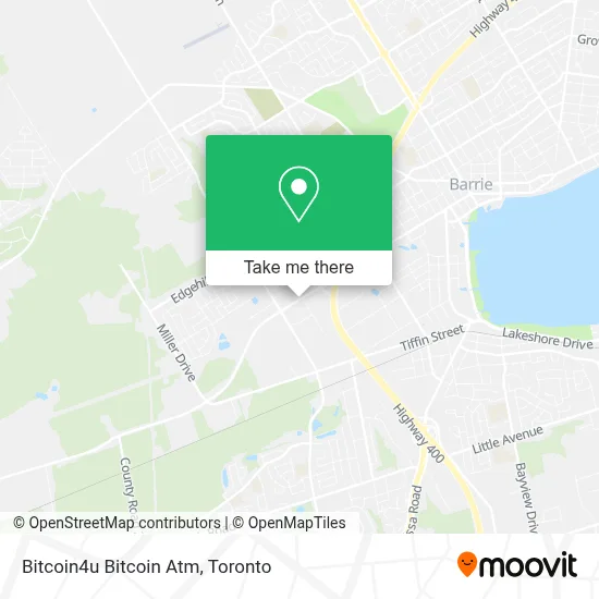 Bitcoin4u Bitcoin Atm map