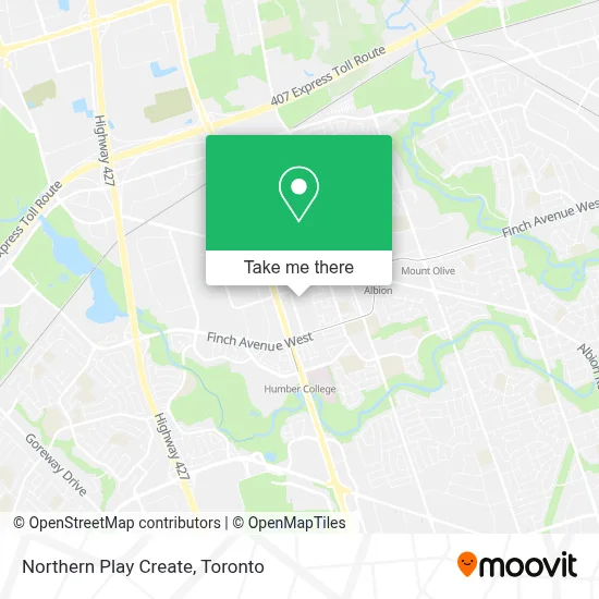 Northern Play Create map