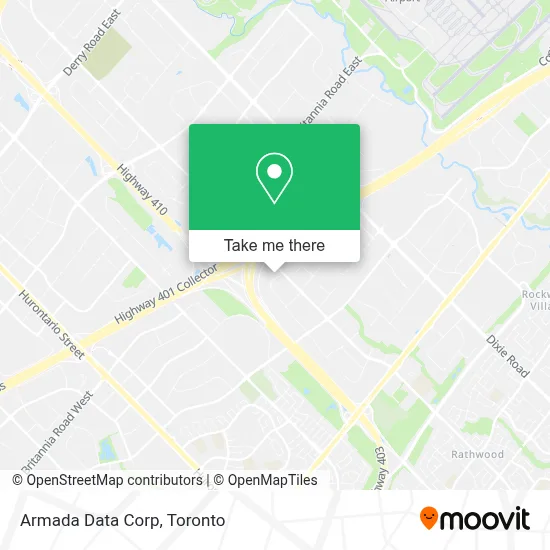 Armada Data Corp map