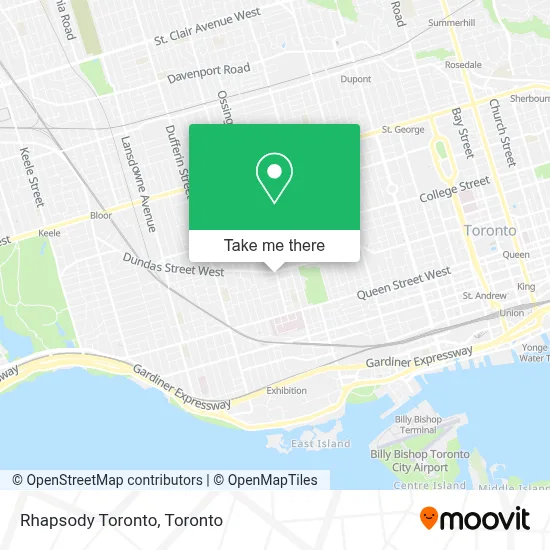 Rhapsody Toronto plan