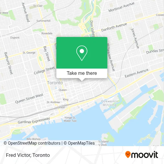 Fred Victor map