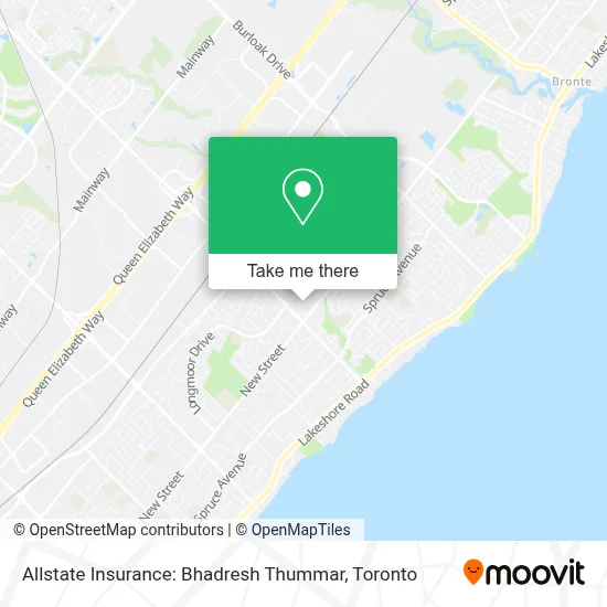 Allstate Insurance: Bhadresh Thummar map
