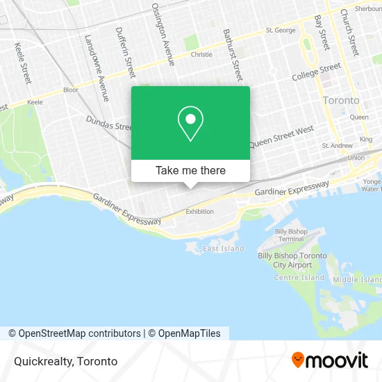 Quickrealty map