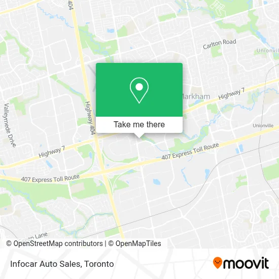 Infocar Auto Sales map