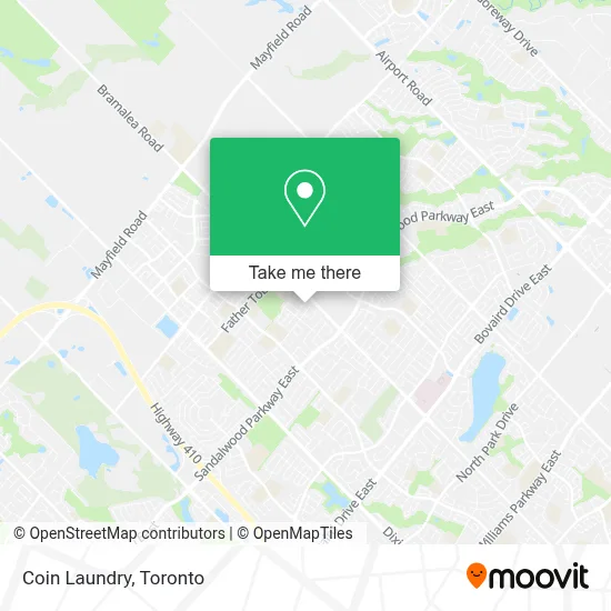 Coin Laundry map