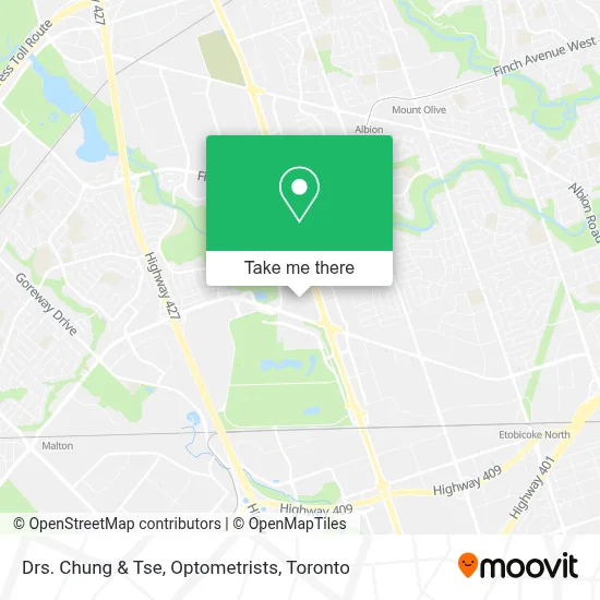 Drs. Chung & Tse, Optometrists map