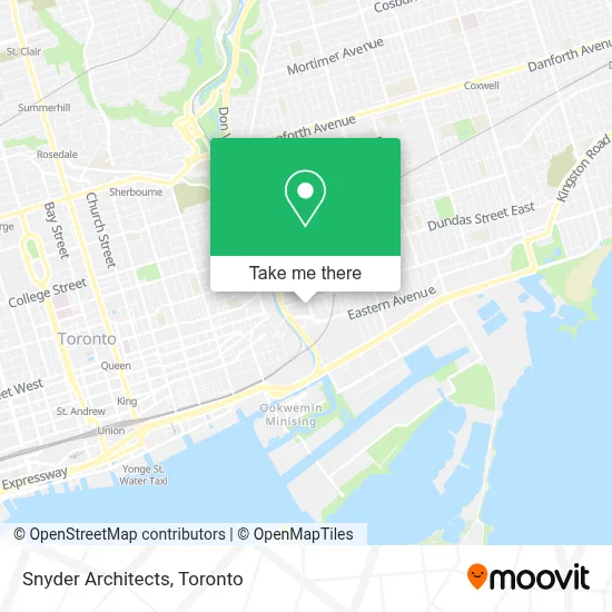 Snyder Architects map