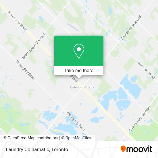 Laundry Coinamatic map
