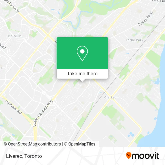 Liverec map