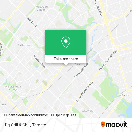 Dq Grill & Chill map