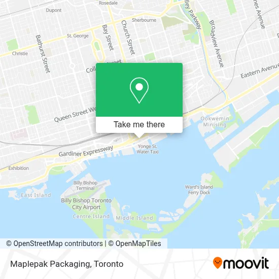 Maplepak Packaging map